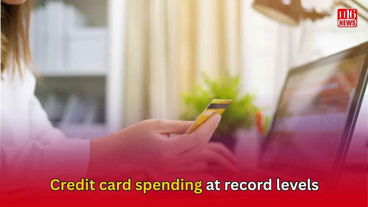 Credit card spending at record levels